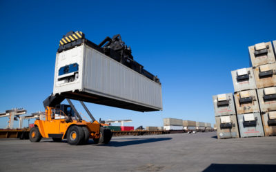 Il servizio di carico e scarico container